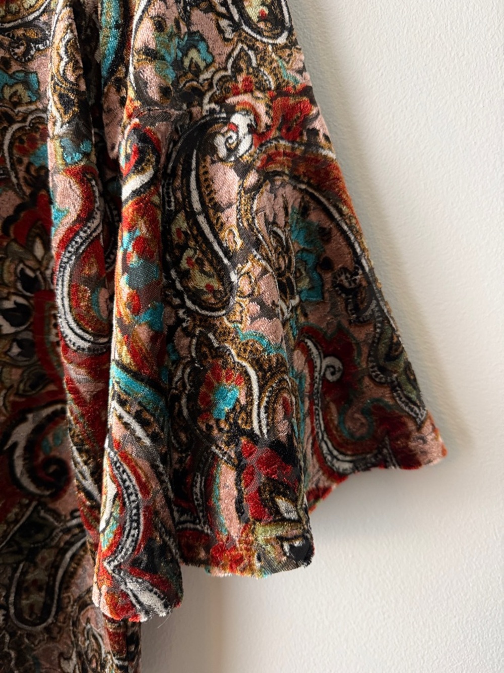Nipon Boutique Multicolor Paisley Tunic Top - Picture 2 of 7
